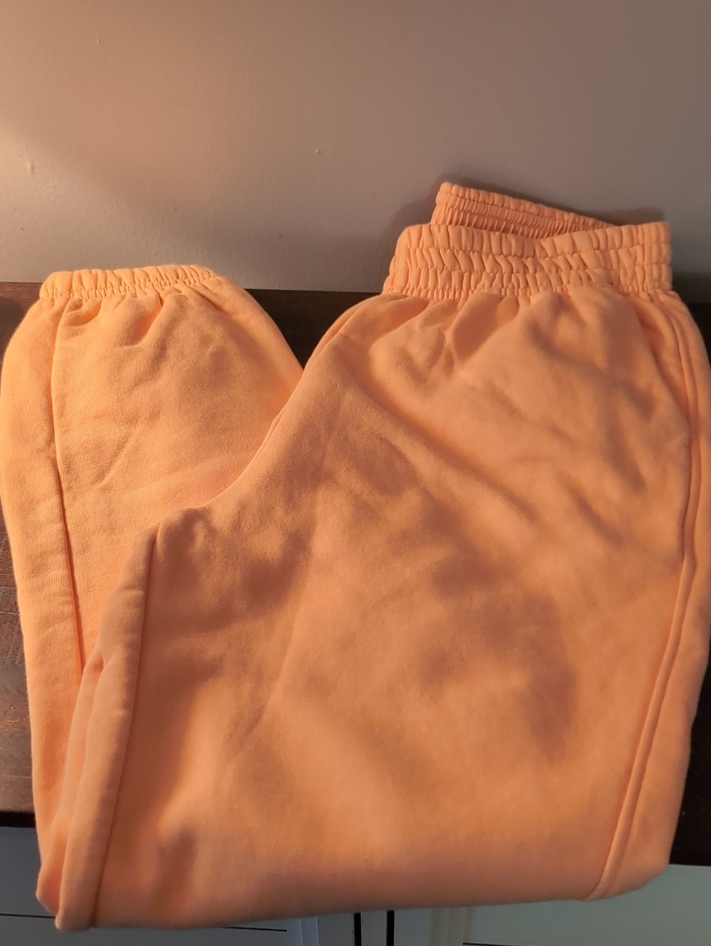 Women's Peach Fleece Sweatpants - Soft Cozy Bottoms
